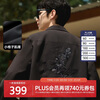 Cabin floral letter embroidered jacket 24 autumn coat casual fashion comfortable texture anthracite 01 48