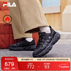 FILA FILA muffin shoes plus velvet men's shoes dad shoes sneakers 2025 winter warm thick-soled casual shoes