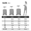 ROCKLAND suitcase male universal wheel student aluminum frame trolley case large capacity suitcase female boarding password box