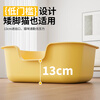 Wang Yejun extra large litter box extra large open anti-splash kitten toilet cat litter box cat supplies
