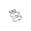 Axler right-angle U-bolt screw square card square tube card square clamp hoop buckle 304 square 10*90*110 single