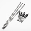 Mi Lan extended woodworking drill bit twist drill four-slot drill bit extension rod connecting wood 16mm four-slot drill + 40 cm extension rod