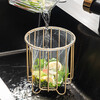 He Jiagong kitchen sink filter leftover food filter residue kitchen waste drain drain net drain gold drain basket 100 filters