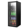 Royalstar high-looking ice bar household small energy-saving refrigerator cabinet fresh cabinet office wine cabinet beverage cabinet commercial single-door refrigerator tea transparent air-cooled trade-in 148D double-layer glass refrigerated micro-freezing LED light
