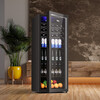 Royalstar high-looking ice bar household small energy-saving refrigerator cabinet fresh cabinet office wine cabinet beverage cabinet commercial single-door refrigerator tea transparent air-cooled trade-in 148D double-layer glass refrigerated micro-freezing LED light
