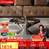 CHEERS super crystal marble coffee table round living room home small apartment high-end sense 2025 new CJ185 70CM