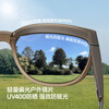 Beneunder sunglasses myopia wearable sunglasses set foldable driving anti-glare large square frame outdoor travel FD496