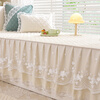 Yu Zhaolin bay window mat window sill mat 2026 new lace long skirt universal anti-slip light luxury balcony cover custom made for all seasons starry sky beige 68cm*240cm