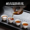 Shanwei rice husk tea cup disposable tea cup food grade thickened and hardened Kung Fu tea cup office disposable tea cup Daoxiang cup 2 packs 96 pieces without cup holder
