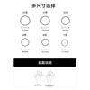 Black Shark BS Ring 2 Smart Ring Sleep Blood Oxygen Heart Rate Sports Monitoring Apple Android Universal Black Shark 2nd Generation Moonlight Silver No. 8
