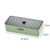Chopstick box with lid for dust-proof and draining kitchen storage rack commercial chopsticks, spoons, cutlery and cutlery storage box gift green chopstick cage with lid for draining