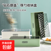 Chopstick box with lid for dust-proof and draining kitchen storage rack commercial chopsticks, spoons, cutlery and cutlery storage box gift green chopstick cage with lid for draining