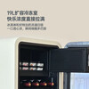 HCK Husky Ice Bar 136/168L Home Retro Living Room Refrigerator Office Refrigerated Frozen Beverage Cabinet Fresh Cabinet Display Wine Cabinet Slim Bar 136 Dundun Bar 168RDA Newly Upgraded Intelligent Control Dual System丨Freezing and Refrigeration丨Ivory White 168 Liters