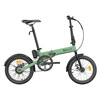 BAICYCLE ultra-light electric power-assisted bicycle, fashionable transportation, three-fold portable lithium battery electric bicycle, small campus commuting F1 Forest Green丨New launch丨Ultra-light three-fold