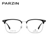 PARZIN Optical Myopia Glasses Frame Workplace Business Eyebrow Frame Lightweight Titanium Leg Sven Beauty Mirror Can Be Matched For Myopia 68156