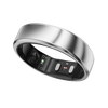 RingConn Gen 2 Air smart ring, heart rate variation, blood oxygen health, sleep monitoring, menstrual period prediction ring, 10-day long battery life, Space Silver No. 6 (16.50mm)