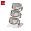 Deli oblique insertion pen holder large capacity brush holder multi-functional removable storage box children boys and girls book desktop stationery watercolor pen marker pen storage box 2 pack multi-functional oblique insertion storage box