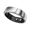 RingConn Gen 2 Air smart ring, heart rate variation, blood oxygen health, sleep monitoring, menstrual period prediction ring, 10-day long battery life, Space Silver No. 6 (16.50mm)