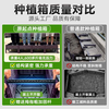 Original starting point balcony roof vegetable planting box rectangular vegetable planting box artifact vegetable pot vegetable box plastic flower box outdoor balcony entry model 80cm long two-joint box