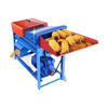 Yunqige customized corn thresher fully automatic household agricultural small electric corn peeling artifact corn beating machine large dry and wet dual-use large mouth double barrel hanging gear 58 large copper comes with 3 meters long insert plate
