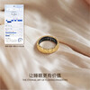 SHAKESPEARE Smart Ring Sleep Monitoring Female Niche Design Couple Ring Light Luxury Crushed Ice Gold No. 14