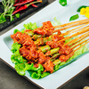 Xiaolongkan spicy Xiaojun liver 200g*3 packs of barbecue hot pot ingredients spicy hot pot skewers hot pot frozen chicken gizzards semi-finished products