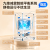 Haier pulsator washing machine fully automatic 8.5 kg household large capacity ultra-clean high cleaning ratio first-class energy efficiency nine-dimensional shock absorption trade-in XQB85-Z1VE0