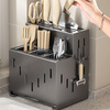 Jibaiju kitchen knife rack storage rack chopstick cage rack for kitchen knives multifunctional chopstick tube vegetable knife integrated storage rack