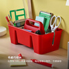 IKEA (IKEA) TACKSTOD Desk Storage Box Cleaning Supplies Multifunctional Dormitory New Product Red 32x18x16cm