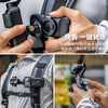 SUREWO body accessories are suitable for DJI DJI Pocket3 backpack clip, selfie stick head with tempered film storage bag, halter neck, metal bicycle magnetic stand, extension rod expansion accessory, T5 magnetic backpack clip (standard version) + F21