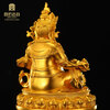 The palace craftsman made the Royal Yellow God of Wealth, pure gold ornaments, the God of Wealth, gold ornaments, Master Yuan Changjun's works, investment collection, free gifts, large version, 500 grams, custom deposit, not the full amount, please consult customer service before bidding.