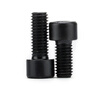 Jinggong grade 8.8 cylindrical head hexagonal screws, medium carbon steel blackened cup head screws and bolts GB70 M8-M12 M12*70 half teeth 5 pieces
