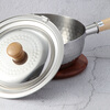 YOSHIKAWA Japan original imported Yoshikawa Snow Ping Pan lid milk pot soup pot stainless steel lid 16-22cm dual use YH9498 Snow Ping Pan dual use lid 18-20cm