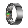 24-hour health monitoring smart ring, blood pressure, heart rate and blood oxygen monitoring, sleep, multiple exercise modes, non-sensory wearing smart ring, black, free charging compartment + heart rate + blood oxygen + blood pressure + sleep + exercise + non-sensory wearing, size 13, diameter 22, finger circumference 70