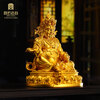 The palace craftsman made the Royal Yellow God of Wealth, pure gold ornaments, the God of Wealth, gold ornaments, Master Yuan Changjun's works, investment collection, free gifts, large version, 500 grams, custom deposit, not the full amount, please consult customer service before bidding.