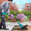 Lithium battery tiller Lithium battery tiller Weeder Agricultural scarifier Micro tiller tiller Lawn loosener Four blade lithium battery tiller Two batteries and one charge
