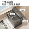 MUYA chopstick storage box countertop chopstick tube storage rack household chopstick cage multi-functional chopstick spoon storage box