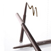 Orange Duo Slim and Smooth Eyeliner Gel Pen Eyeliner Waterproof, Sweatproof, Long-lasting and Non-smudged. Recommended for novices as a gift for girlfriend 02 Brown