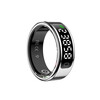 New AI Smart Bluetooth Ring with Display Hand Screen Gesture Control Sleep Monitoring Heart Rate Blood Oxygen Blood Pressure Health Ring Step Counter Health Exercise Monitoring Smart Waterproof Rose Gold Free Charging Box Size 10 20mm Recommended 65-70kg
