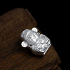 Pure Bamboo Silver 9999 Pure Silver God of Wealth Solid Silver Decoration Tea Pet Investment Collection Gift 50g/piece Pure Silver God of Wealth 5 Pieces (Gift Box)