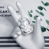 Pure Bamboo Silver 9999 Pure Silver God of Wealth Solid Silver Decoration Tea Pet Investment Collection Gift 50g/piece Pure Silver God of Wealth 5 Pieces (Gift Box)
