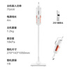 SUPOR vacuum cleaner household wired vacuum cleaner handheld push rod carpet two-in-one small powerful dust removal pet car cleaning 18kpa large suction power white