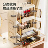 Kou Su cosmetics folding storage box desktop dust-proof lipstick skin care large-capacity dressing table storage box drawer storage rack