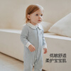 Childlike first-hearted baby jumpsuit, spring and autumn baby pure cotton clothes, long-sleeved outing clothes, newborn baby clothes, crawling clothes, early autumn clothes