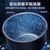 SUPOR rice cooker for 4-5 people 4 liters large capacity blue diamond thick cauldron electric cooking pot household porridge pot intelligent multi-functional micro-pressure non-stick rice cooker SF40FC871