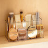 Fan Yejia's 2 mirror cabinet storage boxes cosmetics desktop compartment organizer skin care product powder puff lipstick storage rack