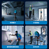 Bosch (BOSCH) green light level 5-line 1-point infrared level GLL50-15XG high-precision automatic Anping laser leveler 5-line green light + Bosch bracket + receiver + charging case