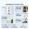 HCK Husky 178L Dundun Bar Smoothie Ice Bar Freezer Refrigerator Home Living Room Office Retro Refrigerator New Level Energy Efficiency GC-178D-PSK Milk Tea Color