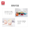 ZWILLING tableware set ceramic bowl noodle bowl rice bowl soup bowl antibacterial chopsticks housewarming gift kitchen utensils complete set of bowls and chopsticks multi-color bowl + antibacterial chopsticks 12-piece set