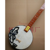 Shisheng mahogany fingerboard, sheepskin, cowhide Qinqin, ethnic plucked instrument, four-string edge-assisted butterfly piano